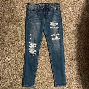 American Eagle hi rise jegging